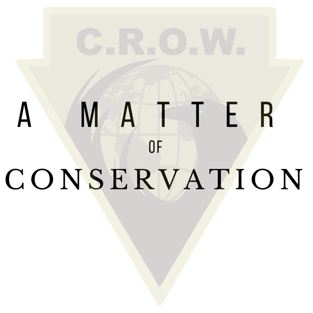 a matter of conservation