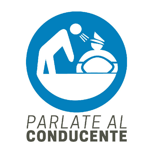 parlate al conducente