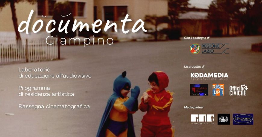 Al via il progetto “Documenta Ciampino”, un nuovo racconto della città attraverso lo sguardo del cinema documentario