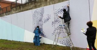 Libera Castelli Romani presenta due grandi murales a Pavona