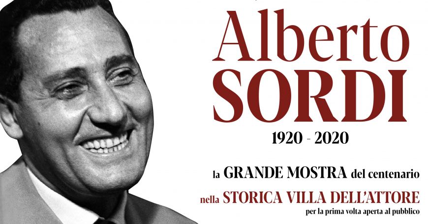 “Alberto Sordi 1920-2020” la grande mostra del centenario nella storica villa dell’attore