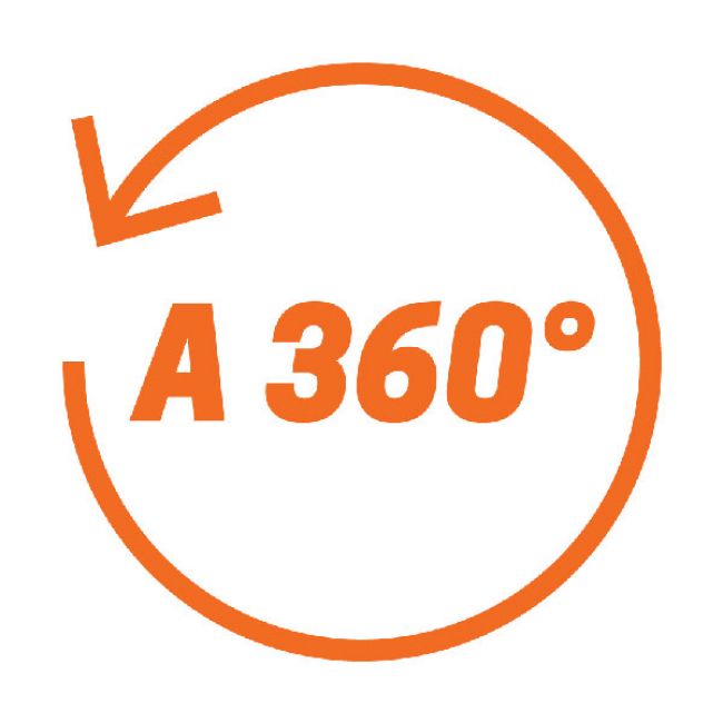 A 360°