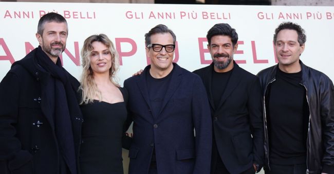 Gli anni più belli: il photocall del nuovo film di Muccino