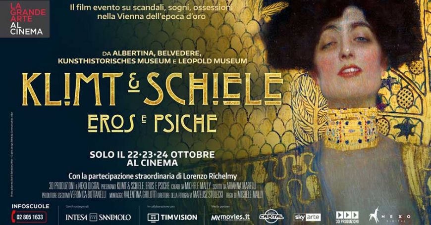 Klimt &amp; Schiele. Eros e Psiche: il film evento su scandali, sogni e ossessioni della Vienna dell&#039;epoca d&#039;oro